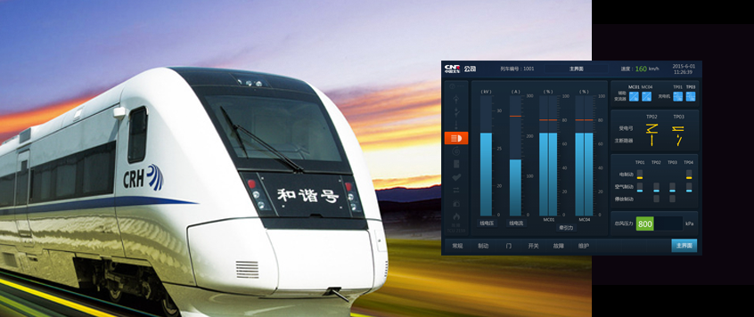 中國(guó)中車 城軌車及動(dòng)車顯示屏界面設(shè)計(jì)及QT、Codesys、Fltk界面及控件開發(fā)